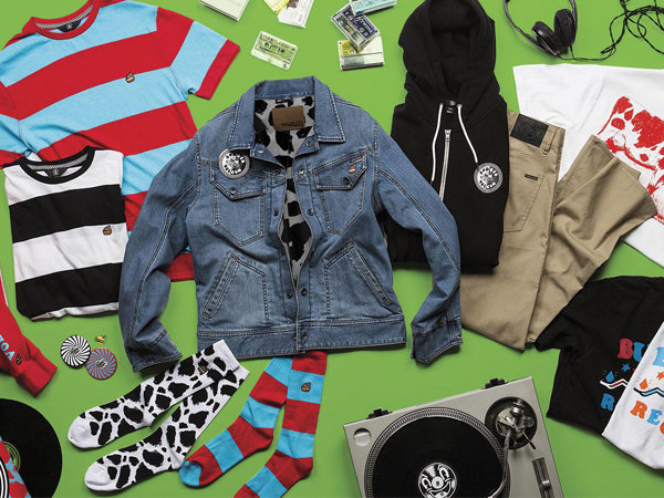VOLCOM X BURGER RECORDS.