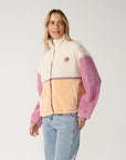 Rip Curl Womens Surf Revival Heritage Zip Through Polar Fleece - Shell