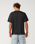 Rip Curl Mens Rip Script Icon Loose T-Shirt - Washed Black
