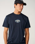 Rip Curl Mens Disorder Oval Relaxed T-Shirt - Navy