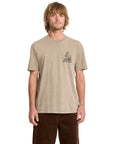 Volcom Mens Liquor Locker T-Shirt - Brindle - ManGo Surfing