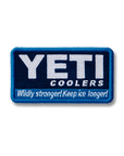 Yeti Collectors' Patches Wildly Stronger Patch - Navy