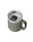 Yeti Rambler 10oz (296 ml) Stackable Mug With DuraSip™ Ceramic Lining - Pampa Green