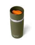 Yeti Rambler 12oz (355 ml) Travel Bottle - Olive/King Crab Orange