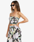 Billabong Womens Keep It Simple Tube Top - Amethyst Smoke - ManGo Surfing