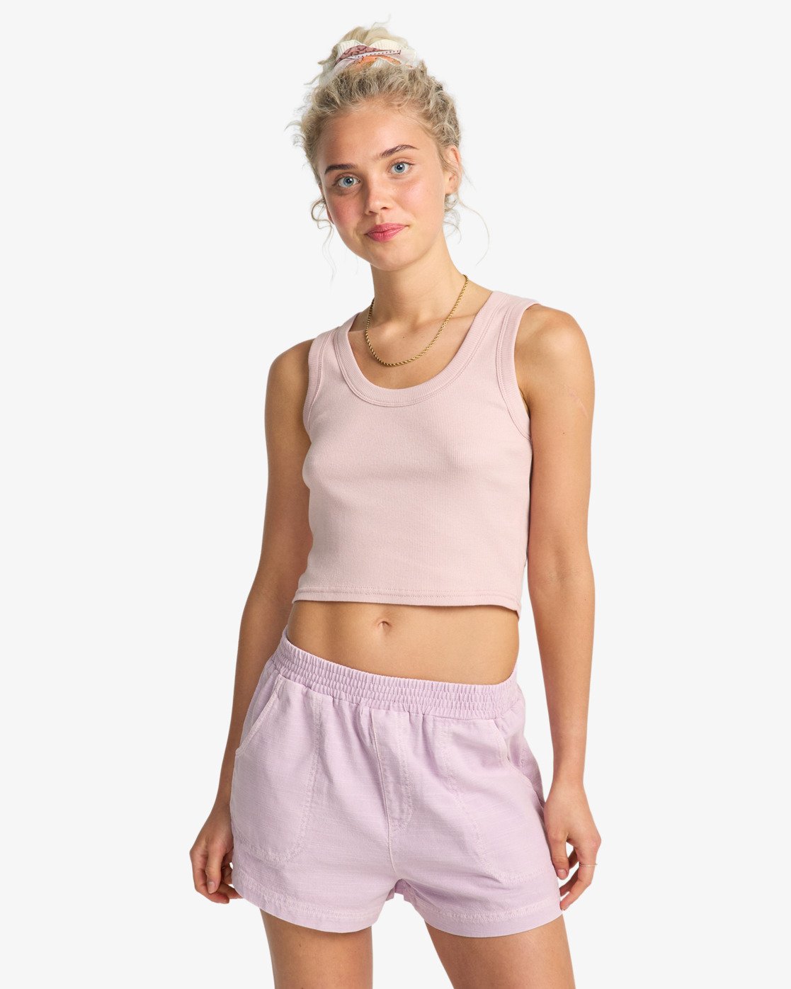 Billabong Womens Sunny Side Shorts - Amethyst Smoke - ManGo Surfing