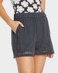Billabong Womens Summers End Shorts - Black Sands - ManGo Surfing