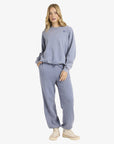 Billabong Womens Saltwashed Kendal Sweatshirt - Stone Blue