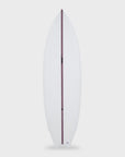 5'10 Aloha Wing Man 3F (Future) Surfboard - Shadow Force - Clear/Blood Stringer - ManGo Surfing