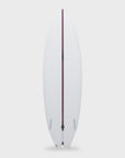 5'10 Aloha Wing Man 3F (Future) Surfboard - Shadow Force - Clear/Blood Stringer - ManGo Surfing