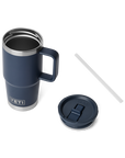 Yeti Rambler 20oz (591 ml) Travel Straw Mug - Navy