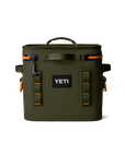 Yeti Hopper Flip 12 - Olive/King Crab Orange
