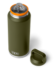 Yeti Rambler 46oz (1.4 L) Bottle - Olive/King Crab Orange