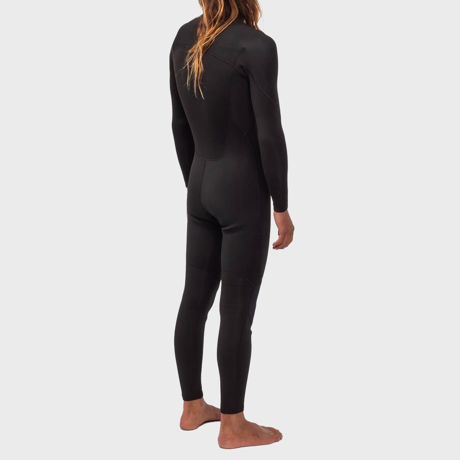 7 Seas 5/4mm Chest Zip Fullsuit - Mens Wetsuit - Black - ManGo Surfing