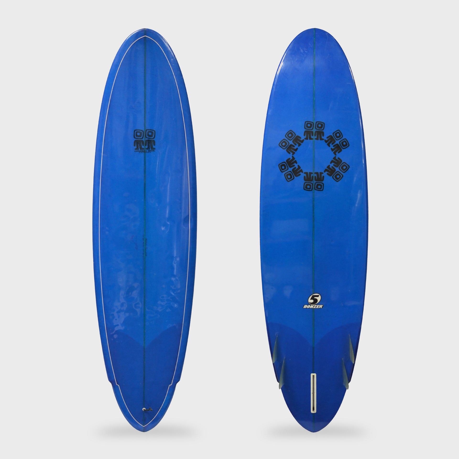Cambell Brothers - 5 Fin Bonzer Egg - 6'8 - EB5 Wing - ManGo Surfing