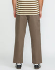 Volcom Mens Frickin Skate Chino Trousers - Teak - ManGo Surfing