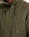 Volcom Mens Starget 5K Parka Jacket - Military - ManGo Surfing