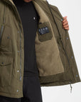 Volcom Mens Starget 5K Parka Jacket - Military - ManGo Surfing
