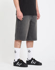 Volcom Mens Chillow 24" Denim Shorts - Black Grey