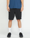 Volcom Mens Frickin Cross Shred 20" Hybrid Shorts - Black