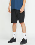 Volcom Mens Frickin Cross Shred 20" Hybrid Shorts - Black