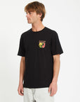 Volcom Mens Tooflow T-Shirt - Black - ManGo Surfing
