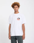 Volcom Mens Always Grinding Short Sleeve T-Shirt - White