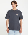 Volcom Mens Sure Thing T-Shirt - Heather Black - ManGo Surfing