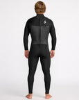 Volcom Mens Modulator 3/2 Long Sleeve Back Zip Wetsuit - Black - ManGo Surfing