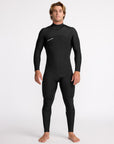Volcom Mens Modulator 3/2 Long Sleeve Back Zip Wetsuit - Black - ManGo Surfing