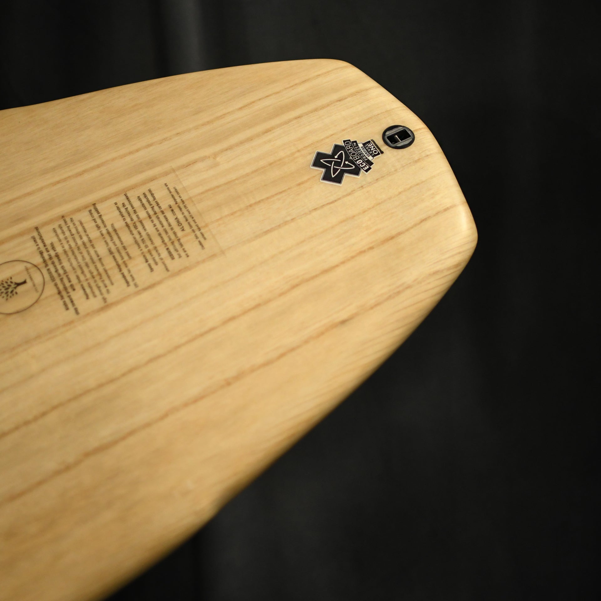 Aloha Black Panda Ecoskin (FCS II) 5 Fin Surfboard - 5'10
