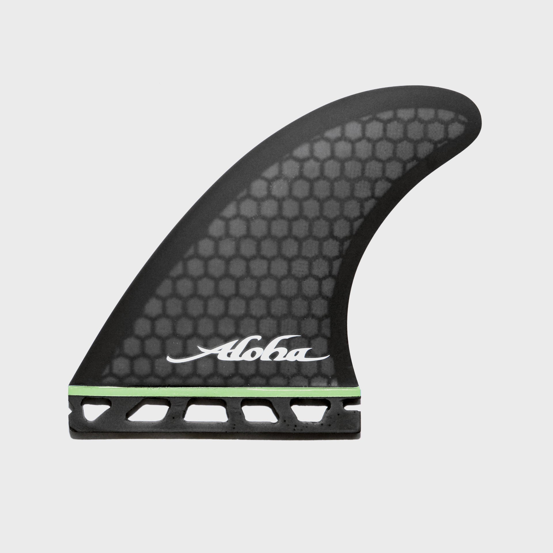 Aloha AF1 Honeycomb Thruster Set - Small - Lime - ManGo Surfing