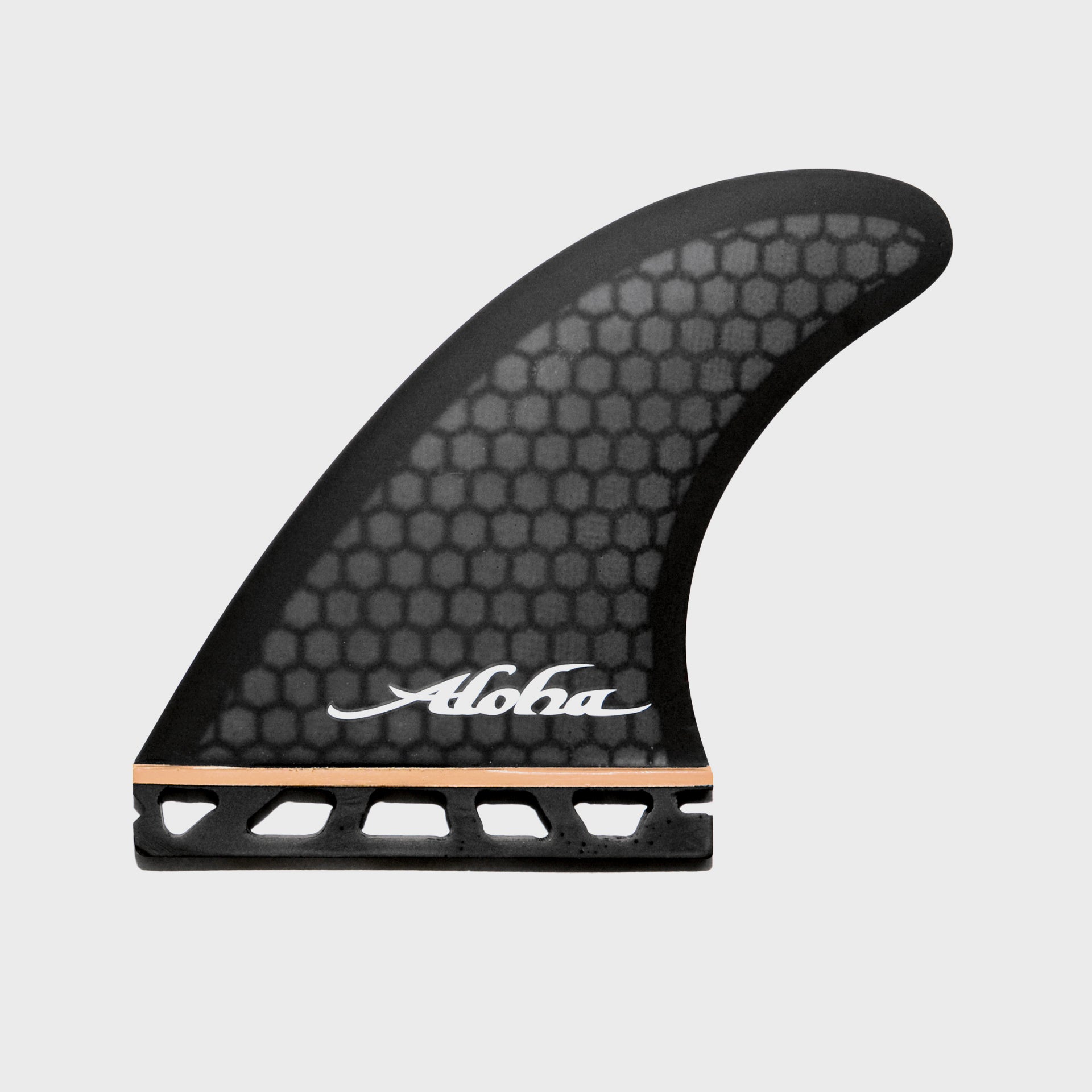 Aloha AF2 Honeycomb Thruster Set - Medium - Orange - ManGo Surfing