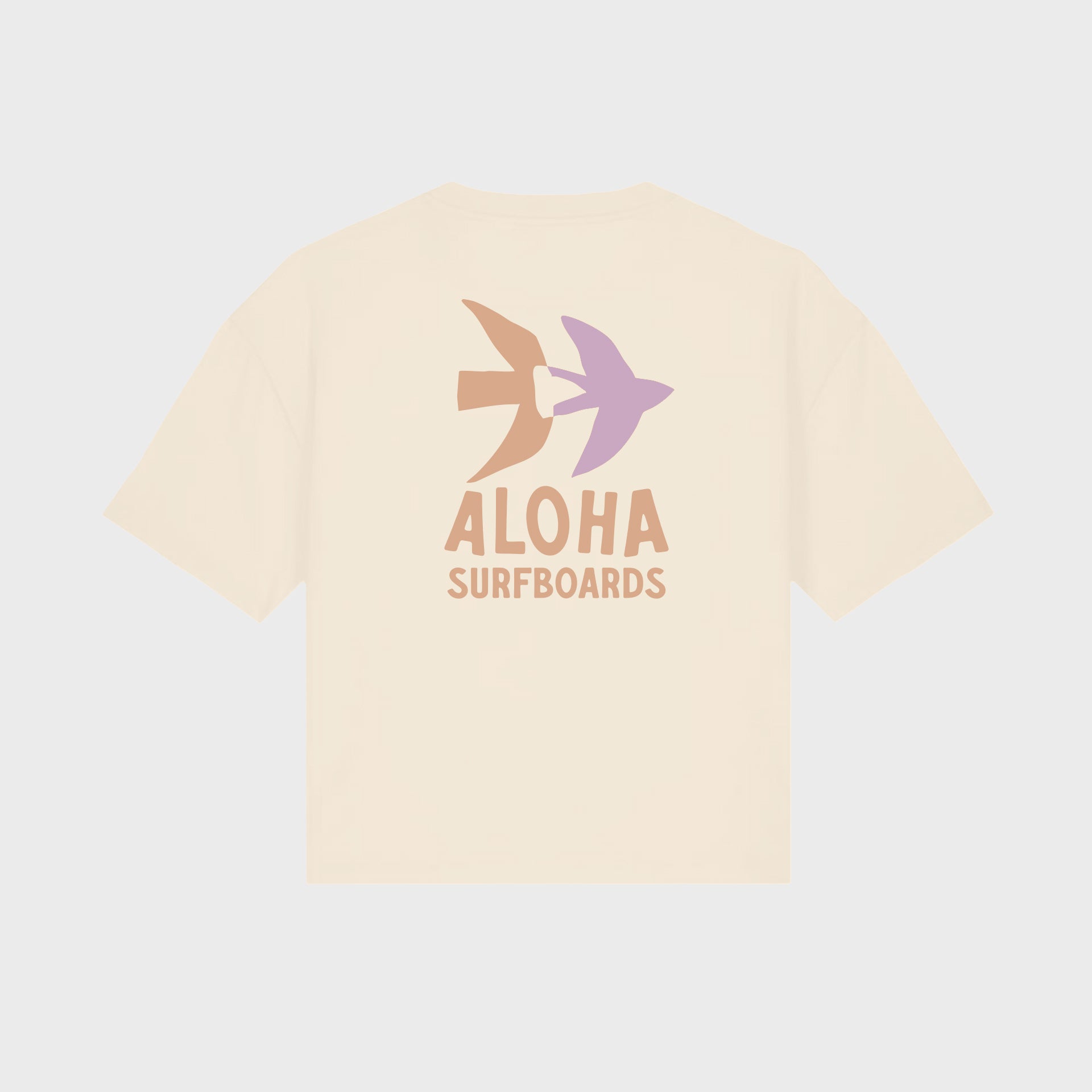 Aloha Womens Over the Bay T-Shirt - Natural - ManGo Surfing