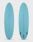Aloha Jalaan Peanut PU Mid Length Surfboard - Aqua