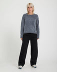 Volcom Womens Bubble Tease Sweater - Storm Blue