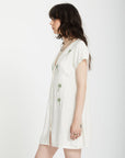 Volcom Womens Crunk Punk Dress - Bone - ManGo Surfing
