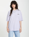 Volcom Womens Voltrip T-Shirt - Dusty Lavender - ManGo Surfing
