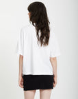 Volcom Womens Stone Blanks Up T-Shirt - White - ManGo Surfing