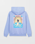 Volcom Womens Moove On Hoodie - Carolina Blue - ManGo Surfing