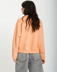 Volcom Womens Stone Heart Up Sweatshirt - Peach - ManGo Surfing