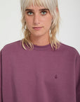 Volcom Womens Sto'N Sweatshirt - Orchid