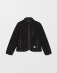 Volcom Womens Wuzer Fuzzar Sherpa Sweatshirt - Black - ManGo Surfing