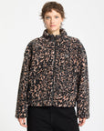 Volcom Womens Wylding Out Sherpa Sweatshirt - Animal Print - ManGo Surfing