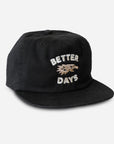 Better Days Eagle Cap - One Size - Black - ManGo Surfing