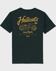 Better Days Hellcats Custom Motorcycles Unisex T-Shirt - Black - ManGo Surfing
