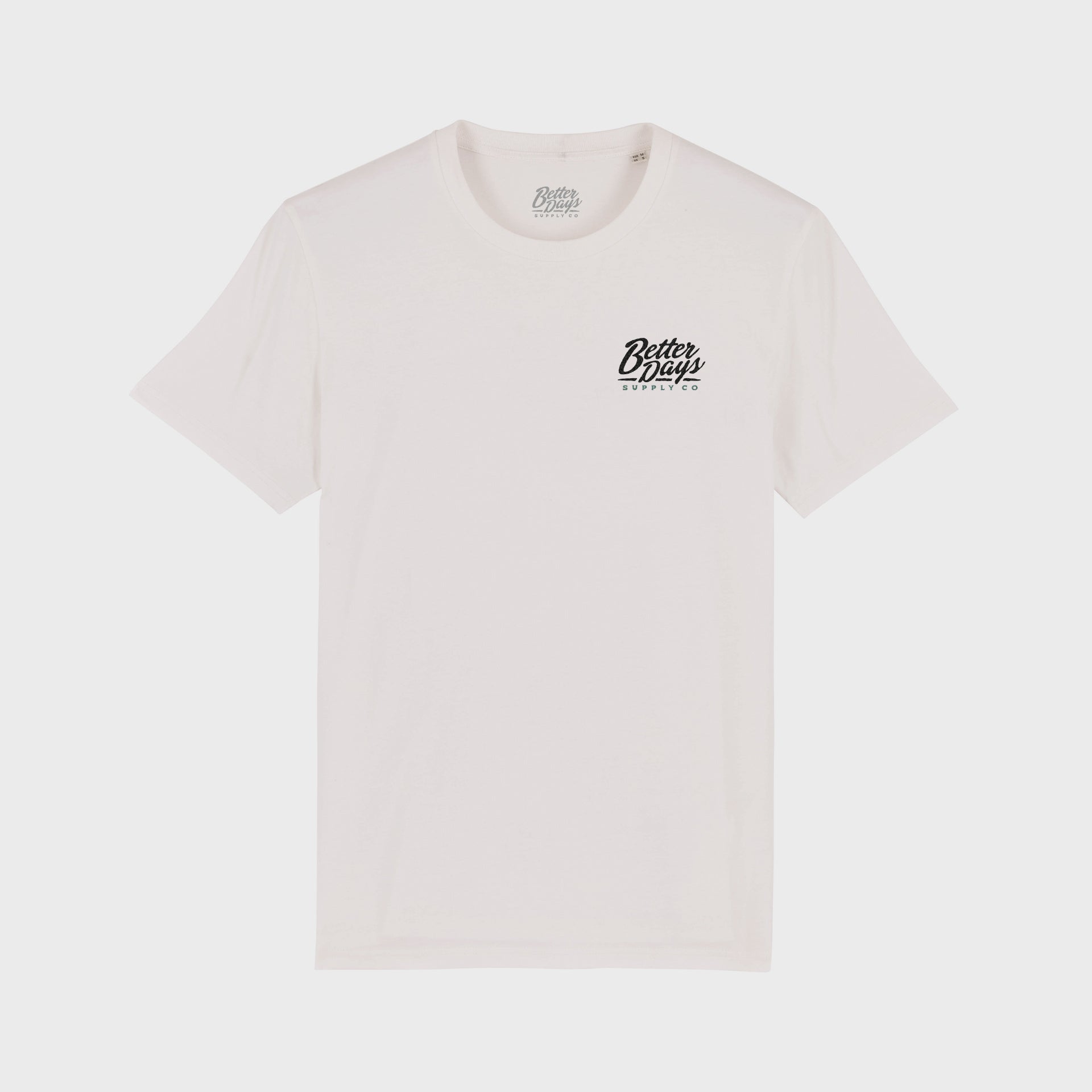Better Days Nature Cure Unisex T-Shirt - White - ManGo Surfing