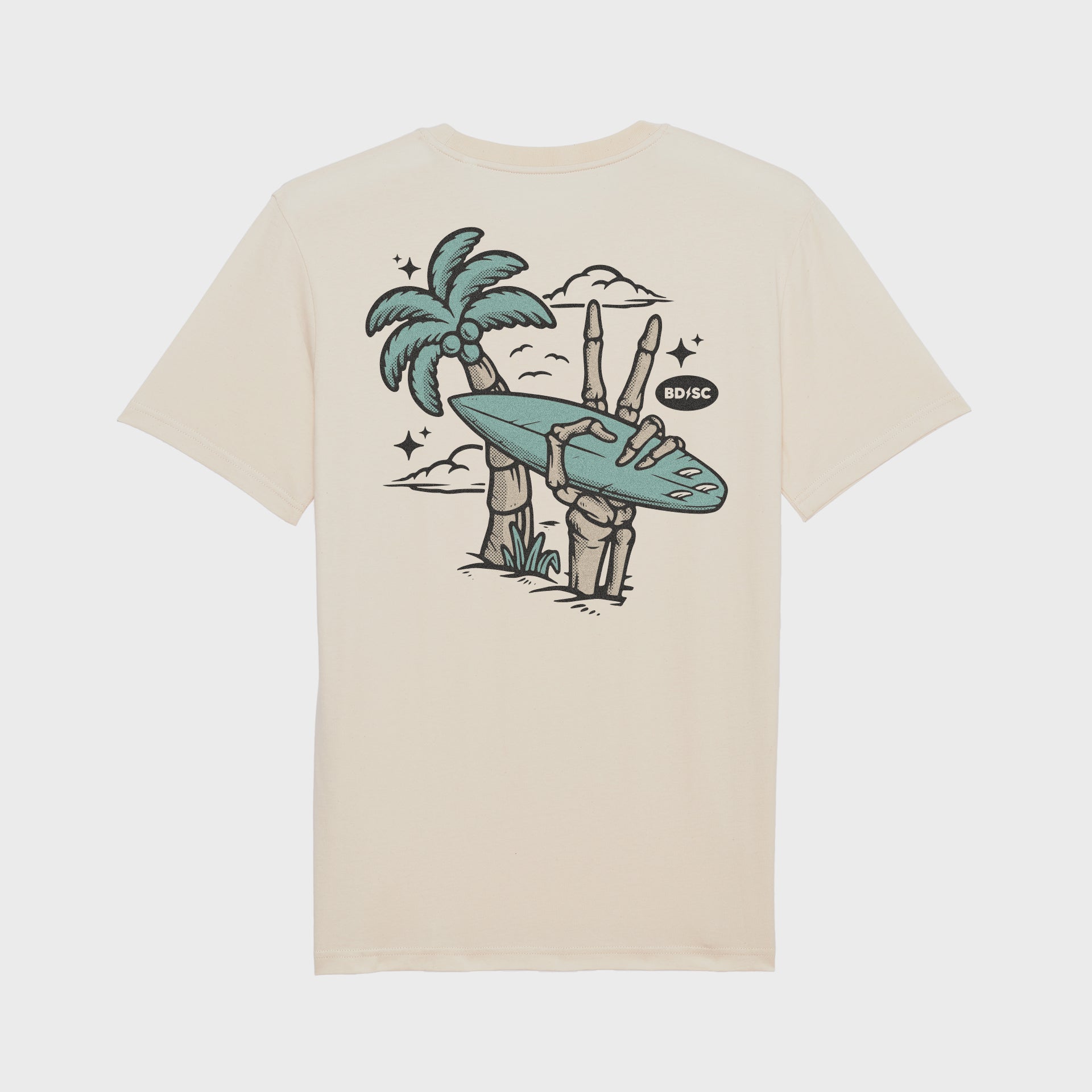 Better Days Ocean Dweller Unisex T-Shirt - Natural - ManGo Surfing