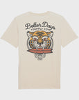 Better Days Tiger Bite Unisex T-Shirt - Natural - ManGo Surfing