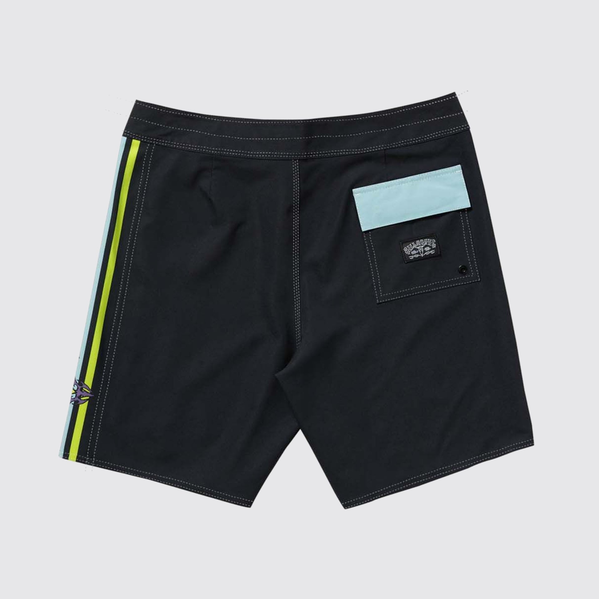 Billabong Mens Occy Pro 18.5" Boardshorts - Washed Black - ManGo Surfing